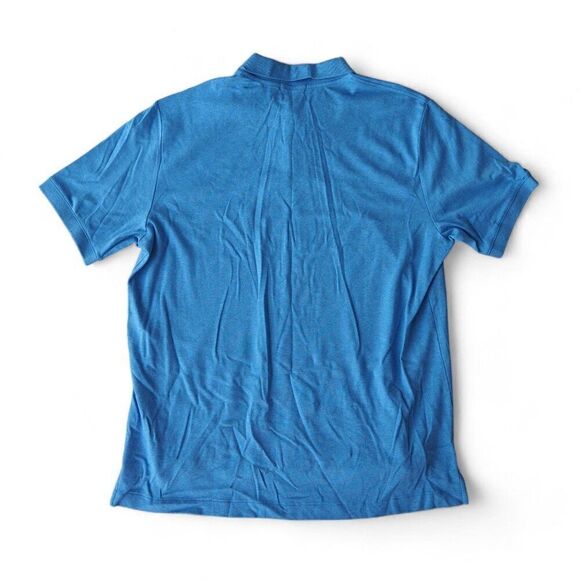 Biltmore Interlock Polo Short Sleeve Shirt Soft Blue Men's XL - Picture 2 of 6